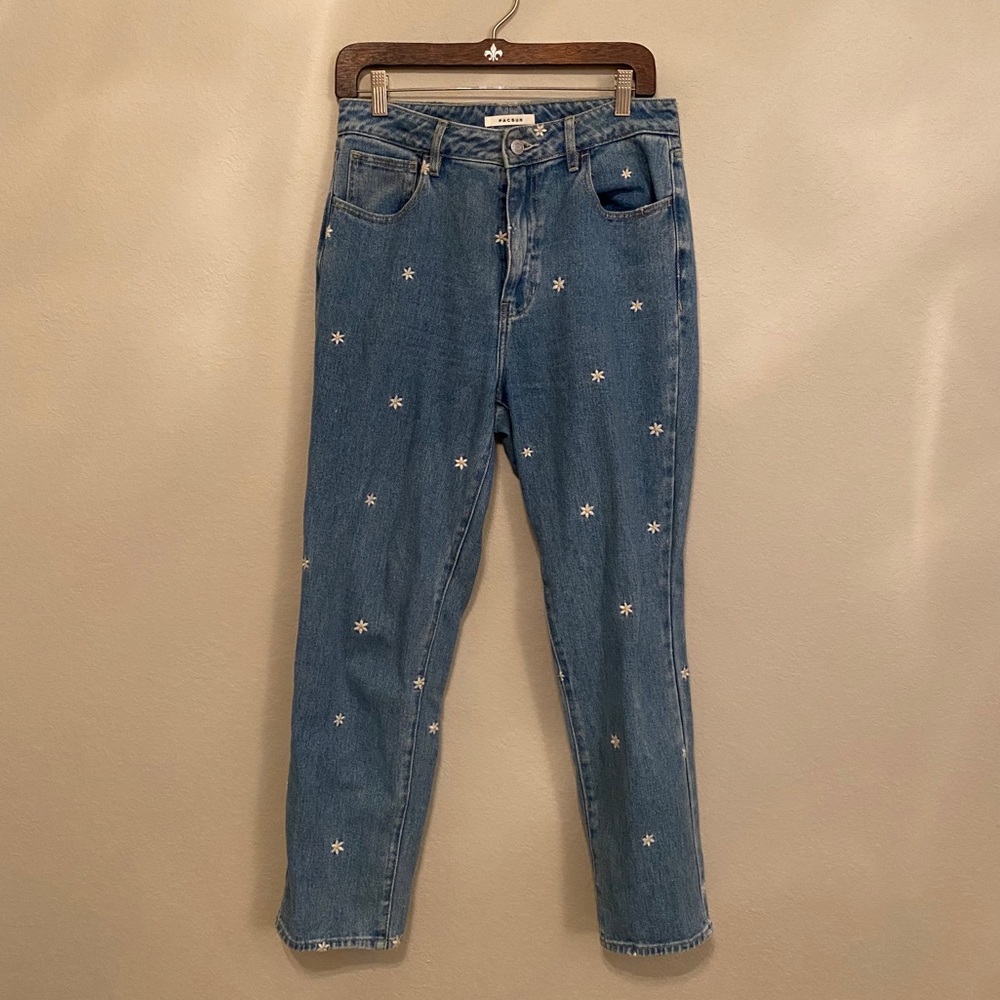 Daisey embellished Mom Jeans